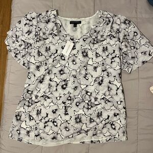 Banana Republic Floral Blouse (size M)